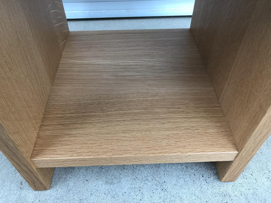 MasterWal マスターウォール ユニゾン ナイトテーブル オーク材（B)