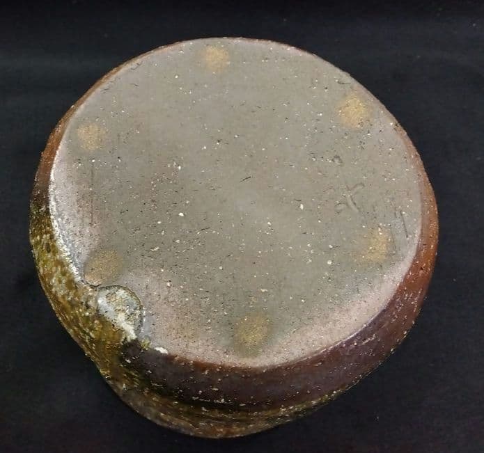 茶道具 水指 備前 山本雄一 人間国宝 山本陶秀 長男 備前焼