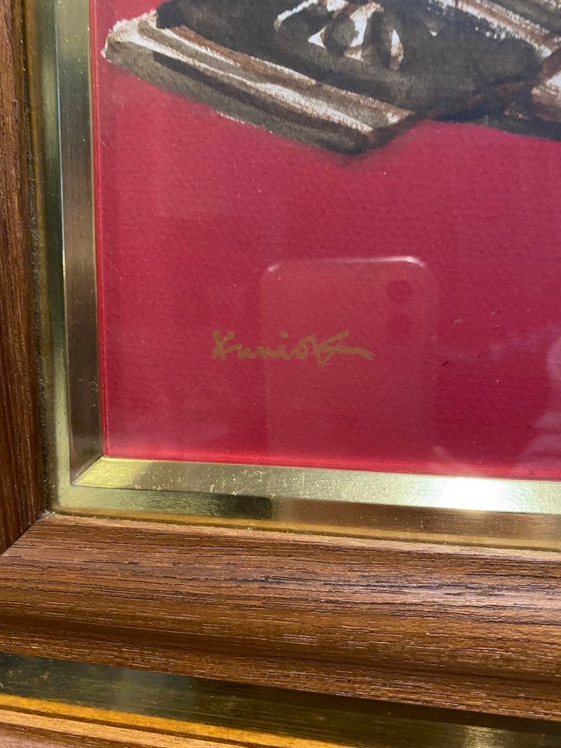 日本画　小松崎邦雄　舞妓