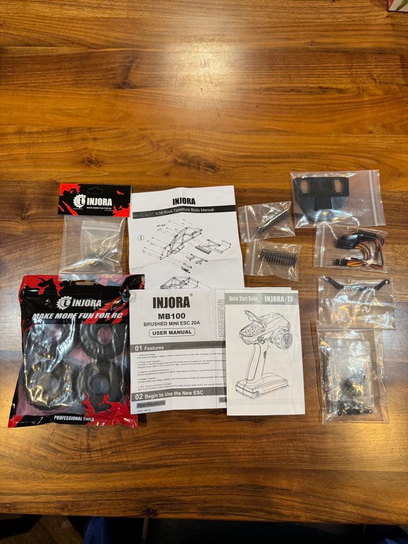 Traxxas TRX4M INJORA ロックタランチュラ　トラクサス1/18