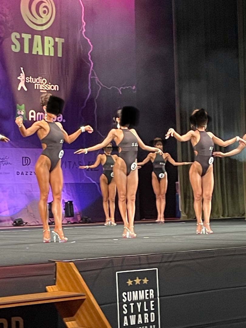 Sサイズ　モノキニ ブラック&パープル（ノーマル&ルーキー）