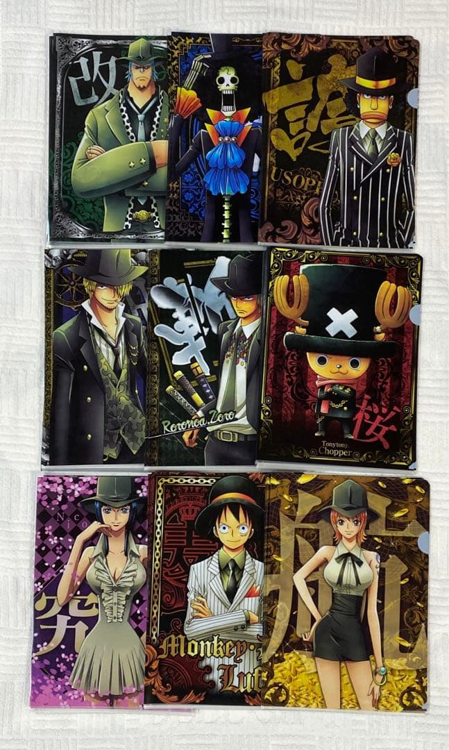 ワンピース　クリアファイル90枚