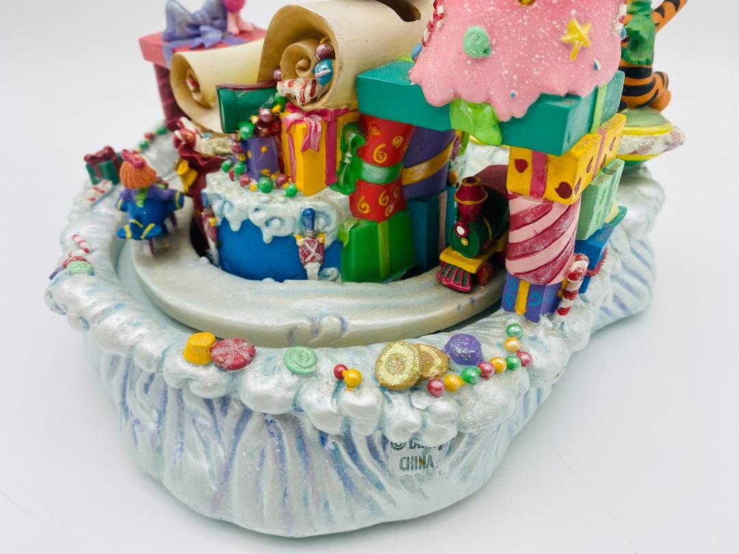 B536-001 くまのプーさん クリスマス オルゴール ミュージカル