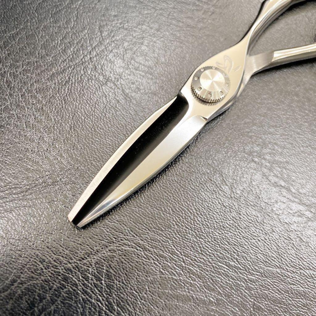 4,5インチシザー スライド ストローク ブラントカット美容師 理容師 シザー