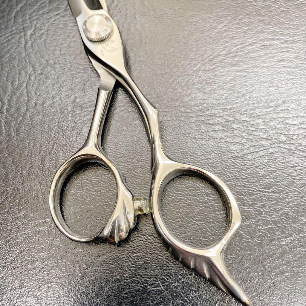 4,5インチシザー スライド ストローク ブラントカット美容師 理容師 シザー