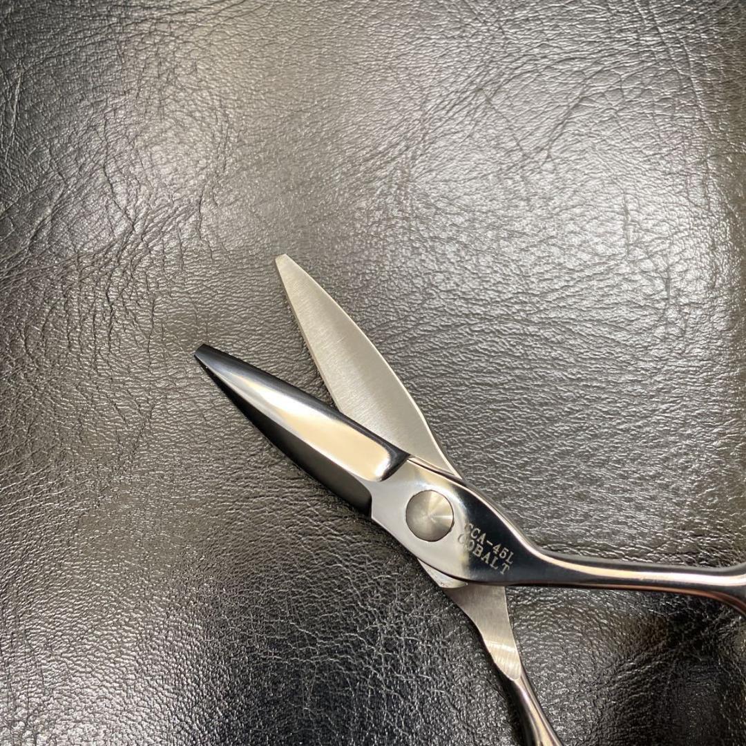 4,5インチシザー スライド ストローク ブラントカット美容師 理容師 シザー