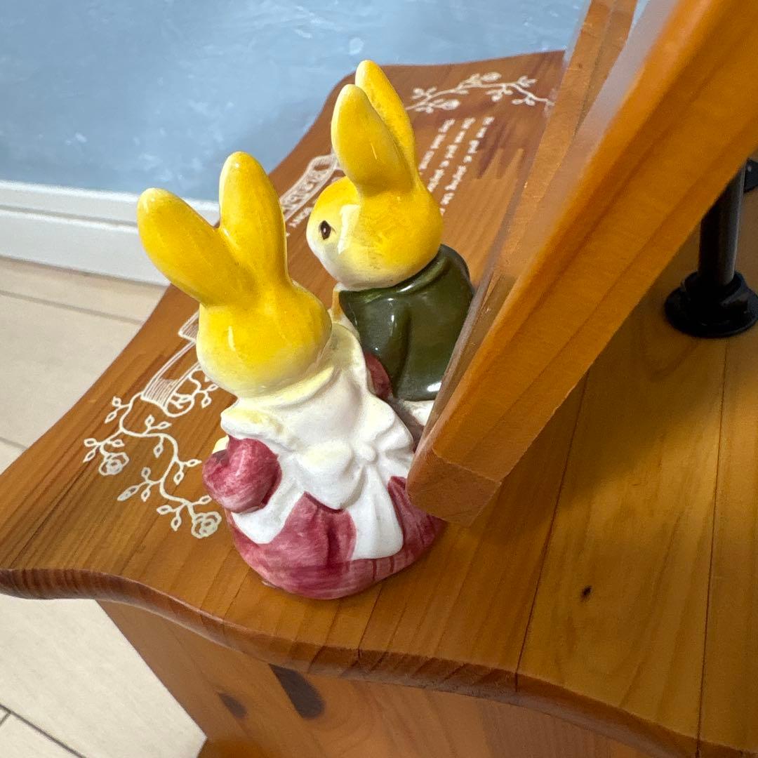 Rabbit house ラビットハウス オルゴール 小物入れ メイクボックス