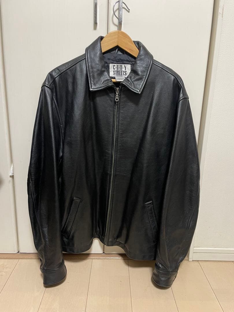 city streets レザージャケット