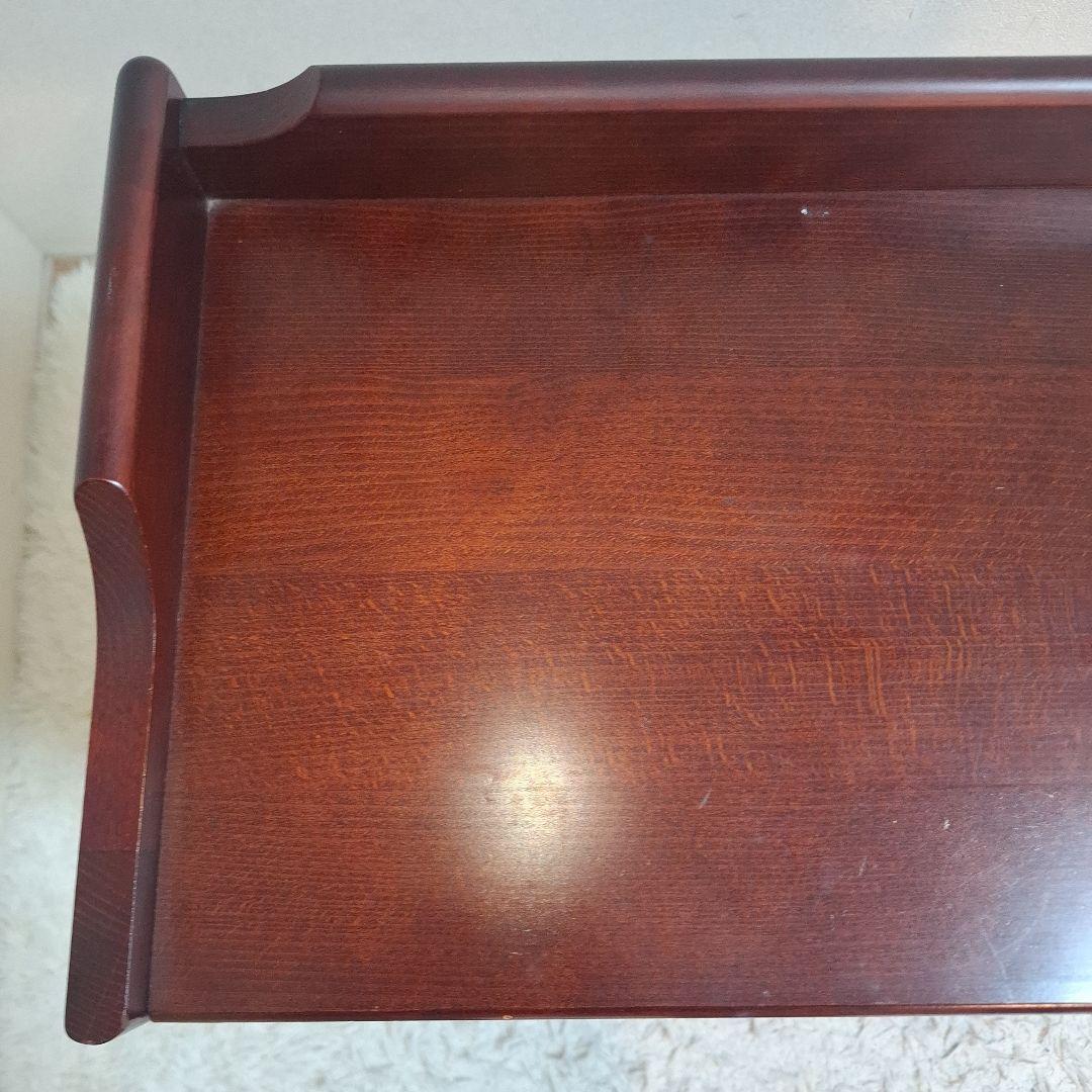 【美品】karimoku カリモク オールドカリモク 電話台 ファックス台