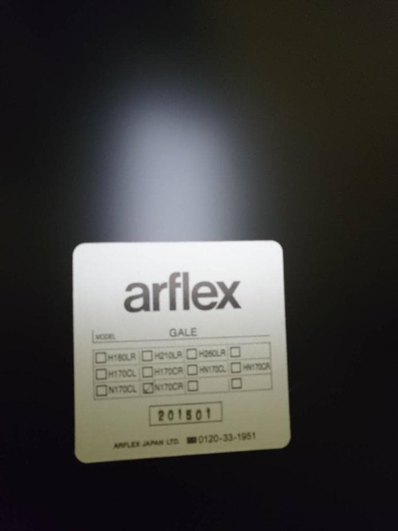 arflex アルフレックス GALE ガーレ カウチソファ【2個口 1/2】