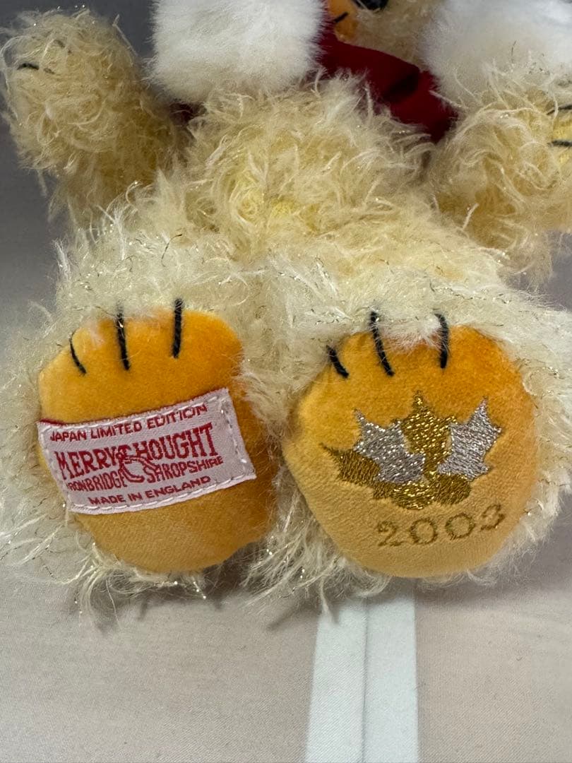 ぬいぐるみ Merry Thought Cheeky Xmas Holiday 2003