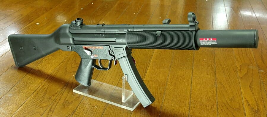 東京マルイ H&K MP5SD5 200連射マガジン付き