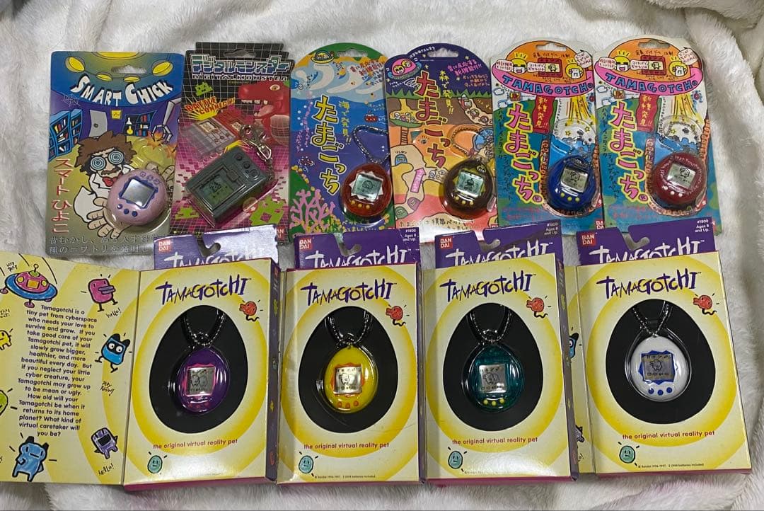 新種・海・山で発見たまごっち・たまごっち海外版など　未使用