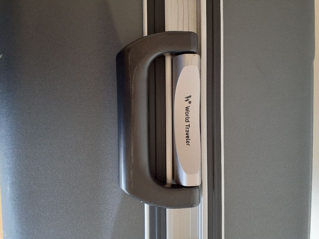 【美品】ワールドトラベラー ACE スーツケース ダークグレー