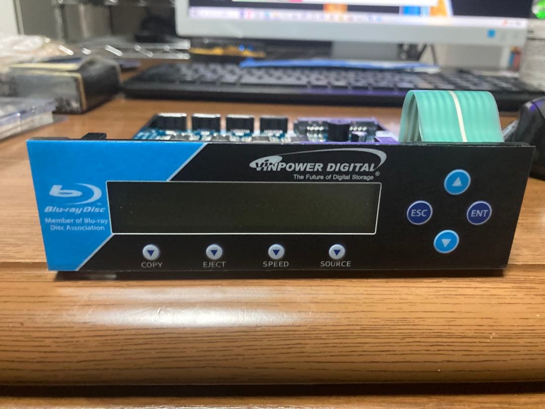 VINPOWER製　デュプリケーターコントローラー BD/DVD/CD用１対３