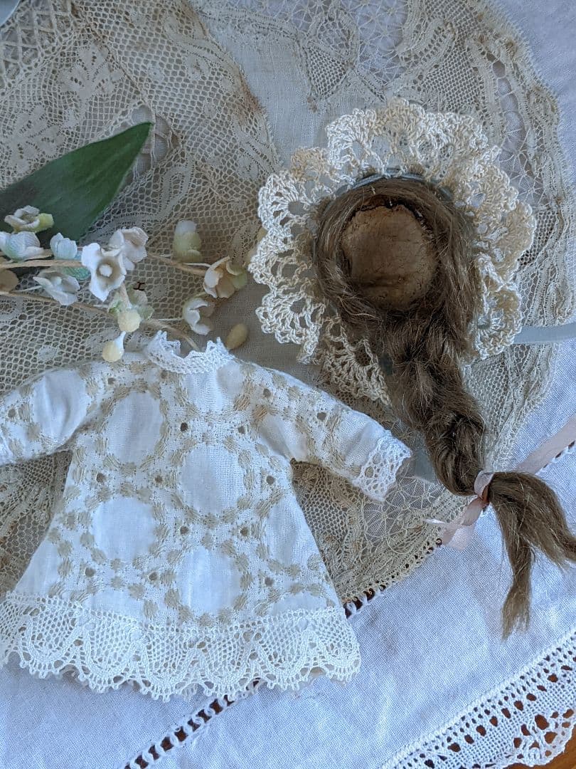 【f】アンティークビスクドール　ミニョネット　ケストナー150