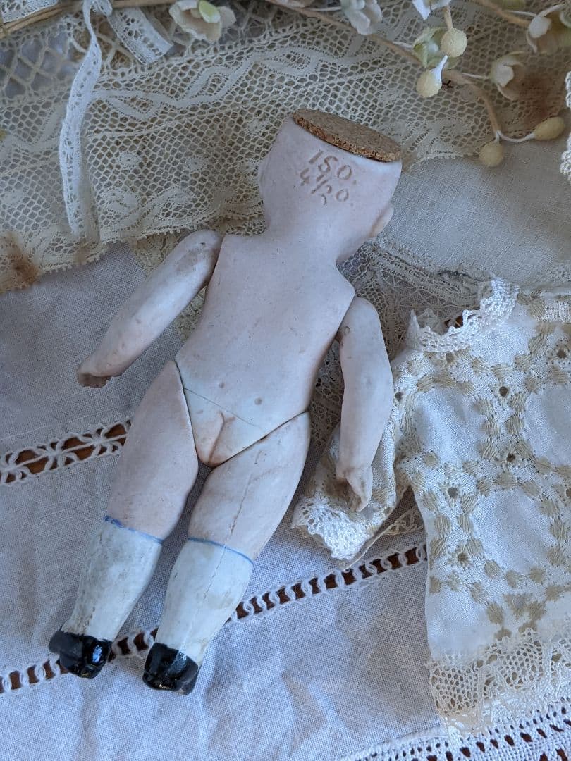 【f】アンティークビスクドール　ミニョネット　ケストナー150