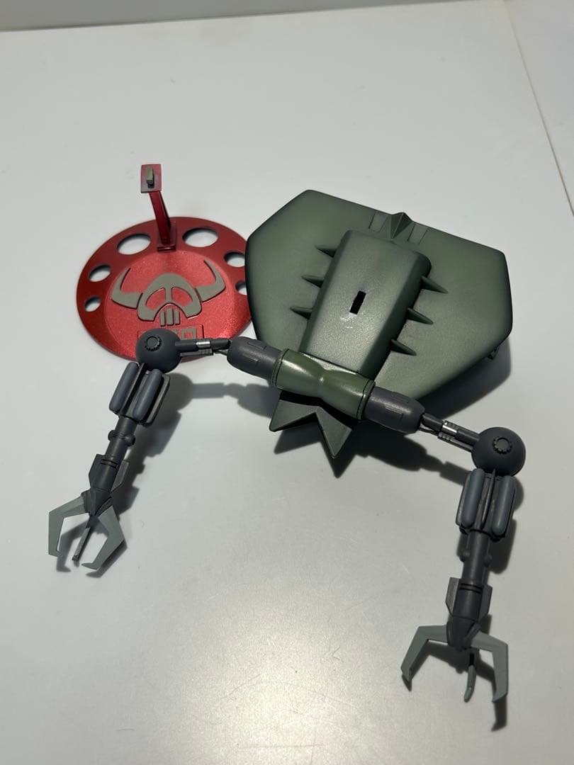 プラモデル　ガンプラ　模型　組立済　旧　1/550 ビグロ　完成品　全塗装