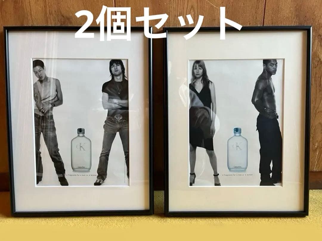 ck カルバンクライン　ポスター　ckone 1994