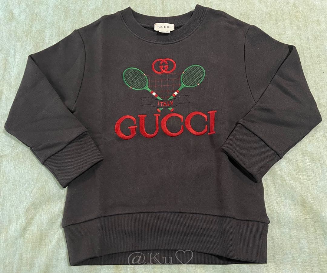【新品】GUCCI グッチ ロゴ トレーナー 5(110)