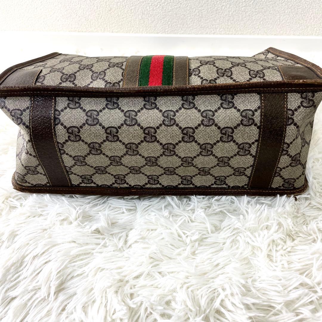 グッチ　GUCCI ハンドバッグ　シェリーライン　レディース 手提げ　ブラウン系