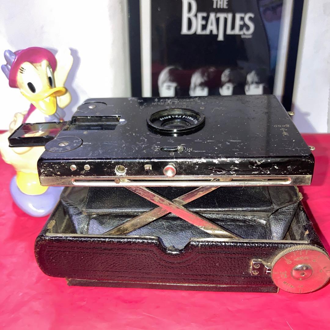 ヴィンテージ蛇腹TENAX C.P GCERZ BERLINフィルム機能動完動品