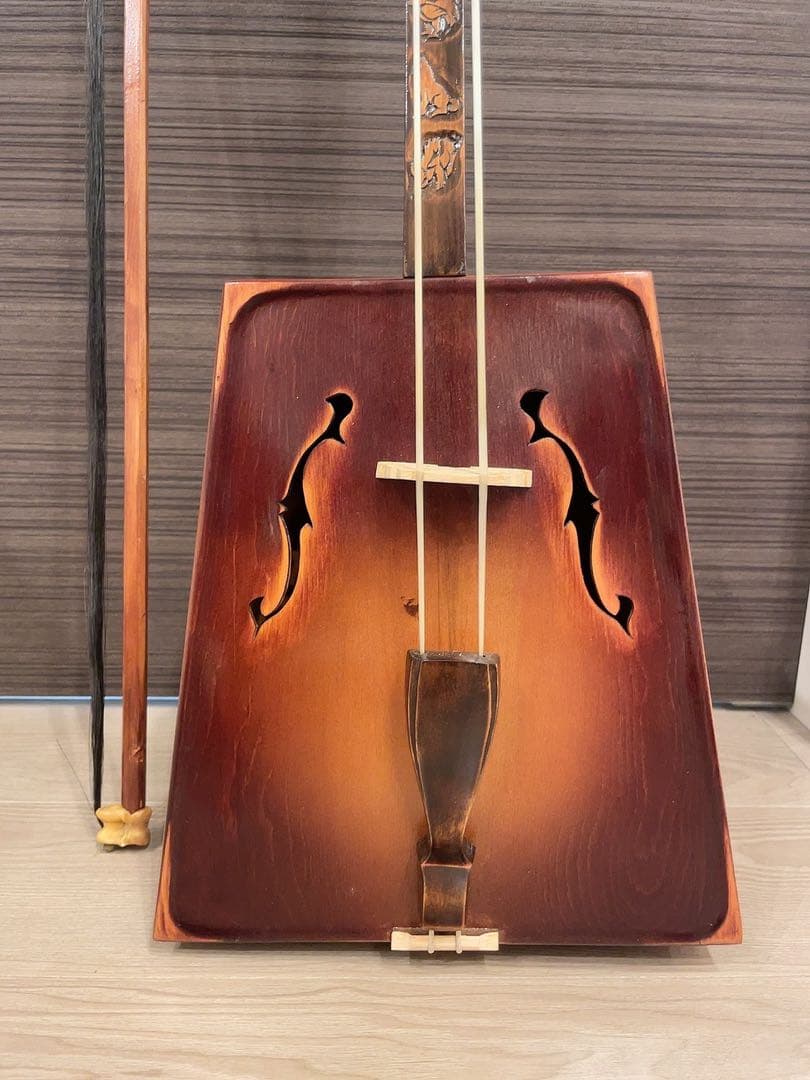 希少 馬頭琴 ケース付き