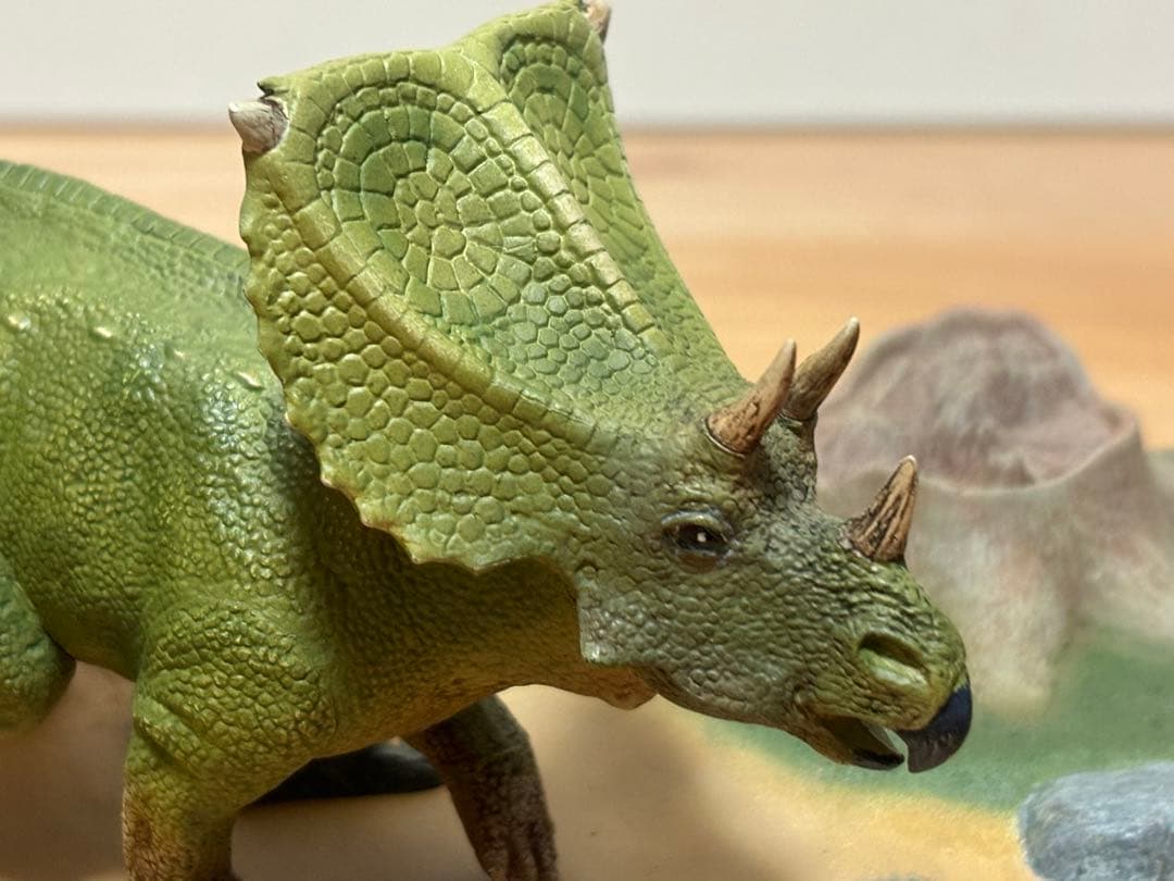 タミヤ 1/35 恐竜世界シリーズ 超大型情景ディスプレイセット 塗装済 完成品