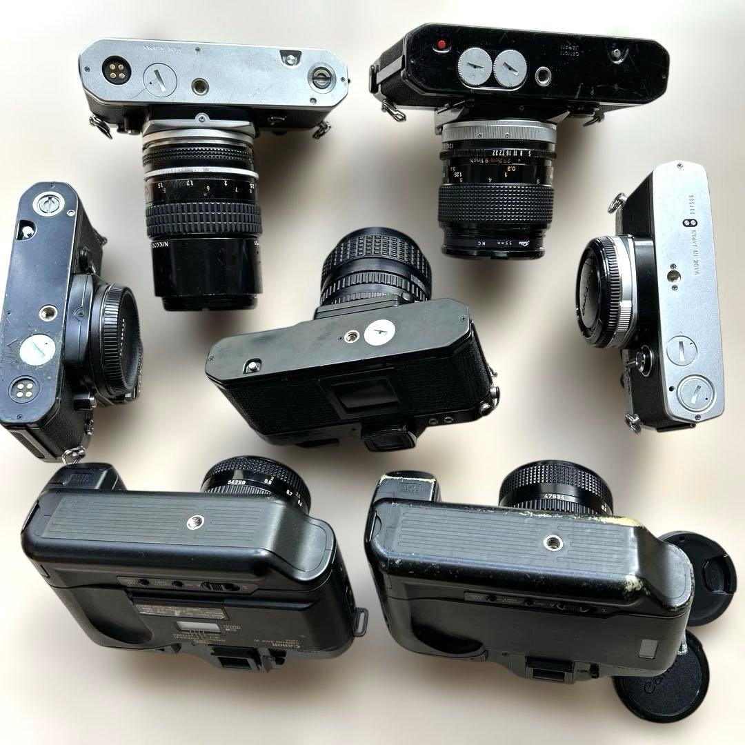 ジャンク カメラ 7点 レンズ 5点 まとめ売り