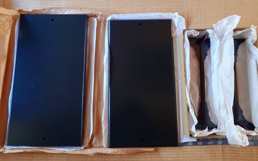 茶道具 及台子 青漆爪紅 宗旦好写 小林幸斎　組立式