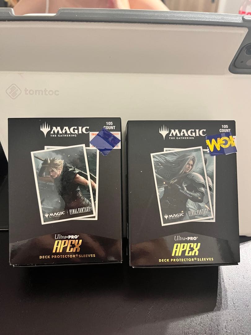 mtg ultrapro 公式スリーブ クラウド/セフィロス FF apex