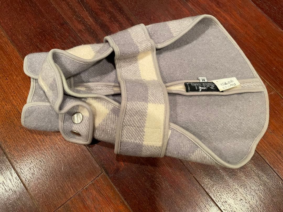 c*k様 HERMES 犬用コート エルメスドッグウェアMサイズ