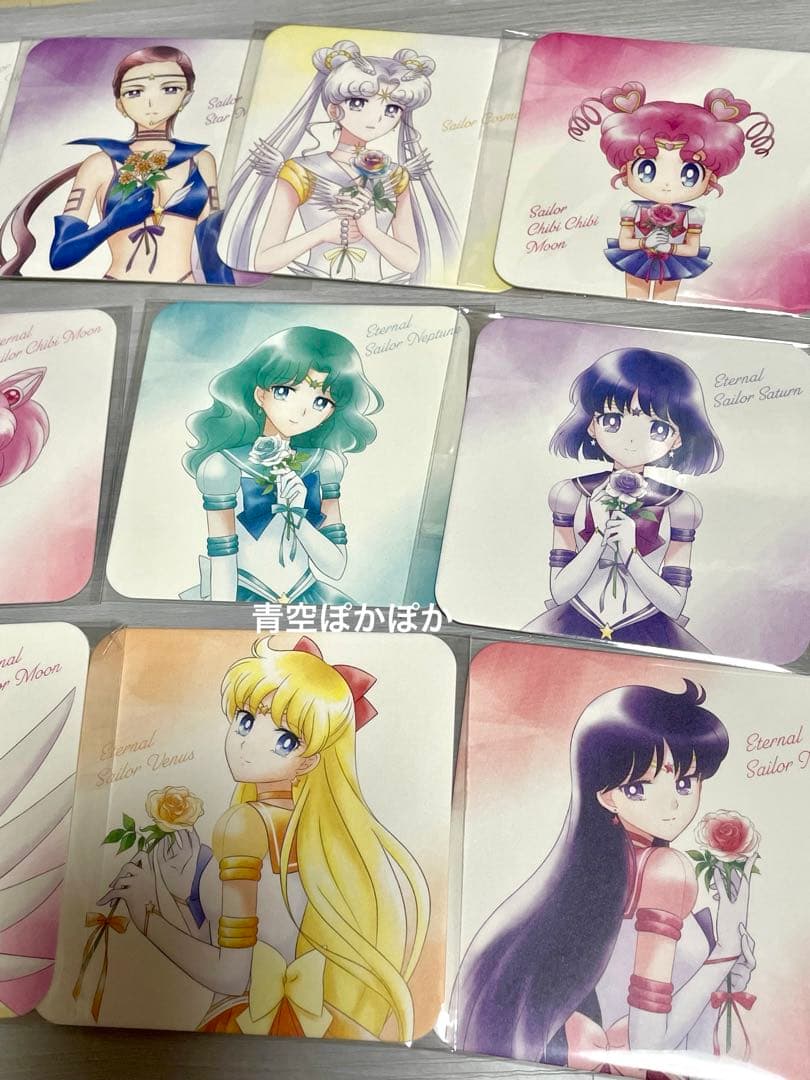 非売品　セーラームーン　数量限定　フルコンプ　コースター　コースターホルダー
