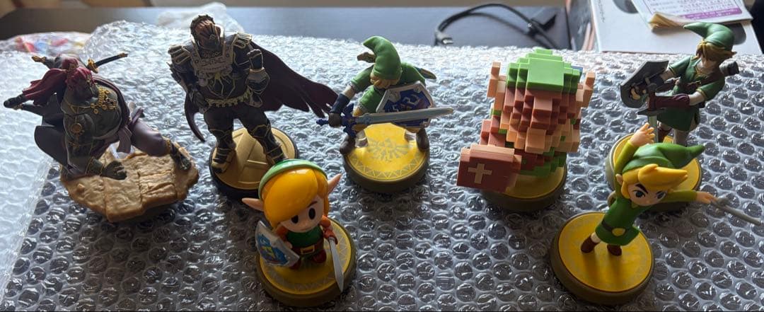 ゼルダ amiibo 7体セット ガノンドロフ＆リンク各種 多数まとめ売りセット