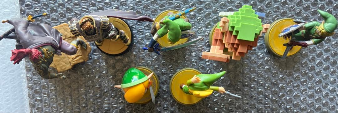 ゼルダ amiibo 7体セット ガノンドロフ＆リンク各種 多数まとめ売りセット