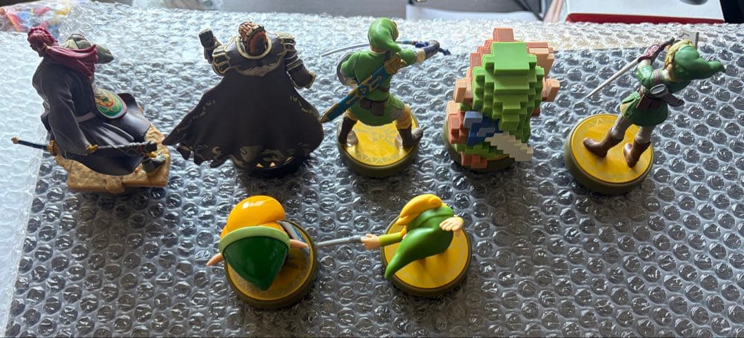 ゼルダ amiibo 7体セット ガノンドロフ＆リンク各種 多数まとめ売りセット