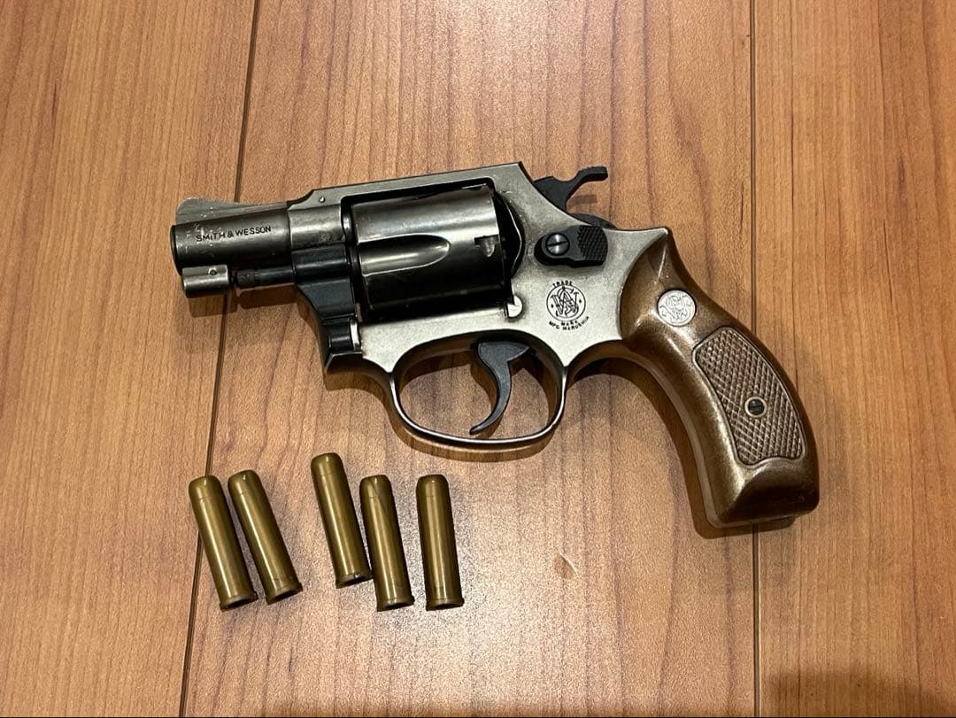 マルシン　ガスリボルバー　S&W　M36　チーフスペシャル　メタルフィニッシュ