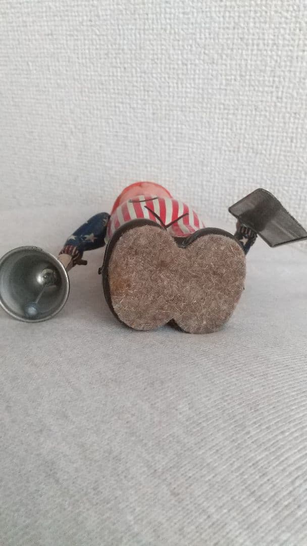 希少！オキュパイド ジャパン 日光玩具 ニュースボーイ 完動品 ブリキ