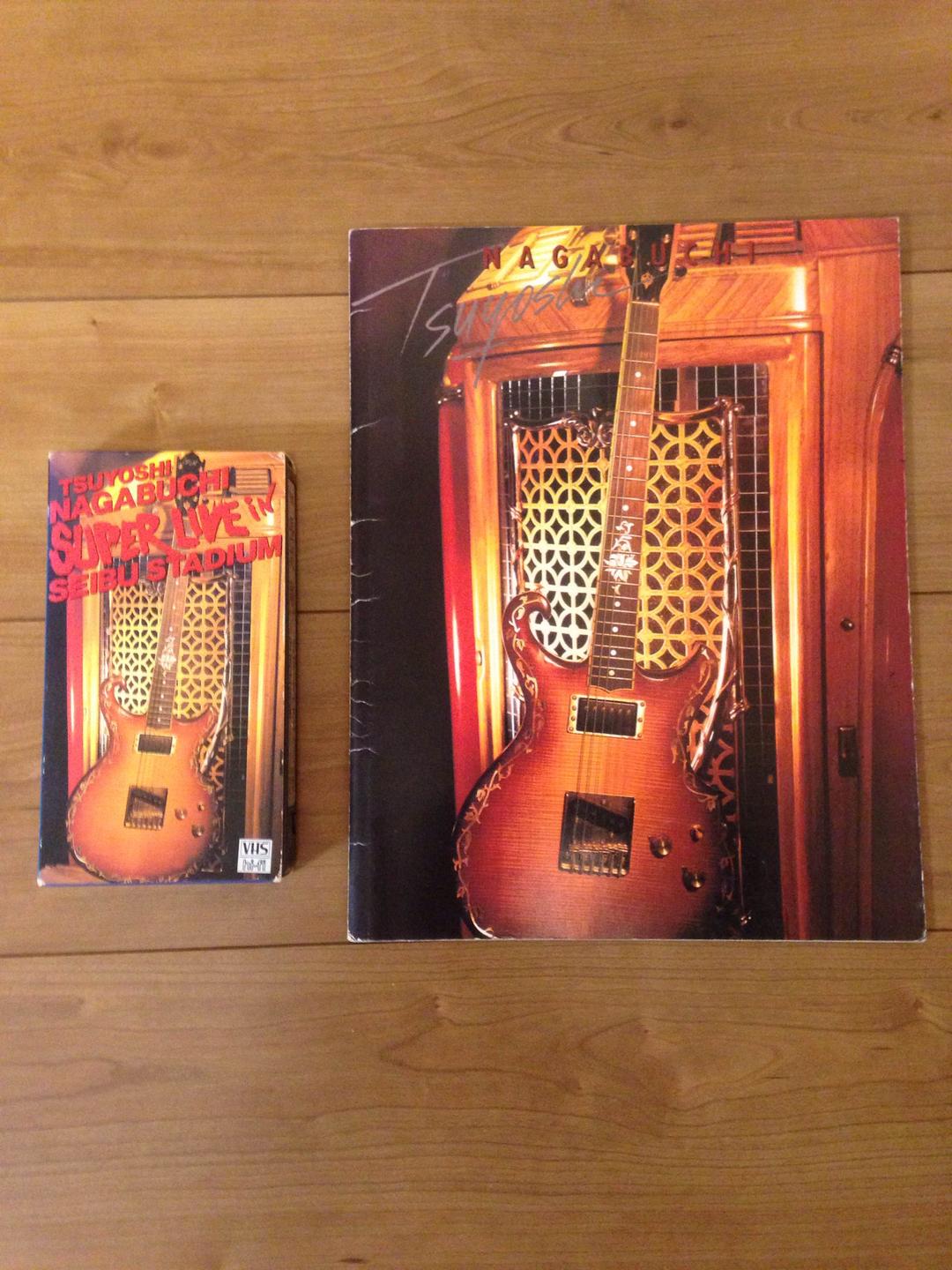 長渕剛 西武球場LIVEビデオ&パンフレット！