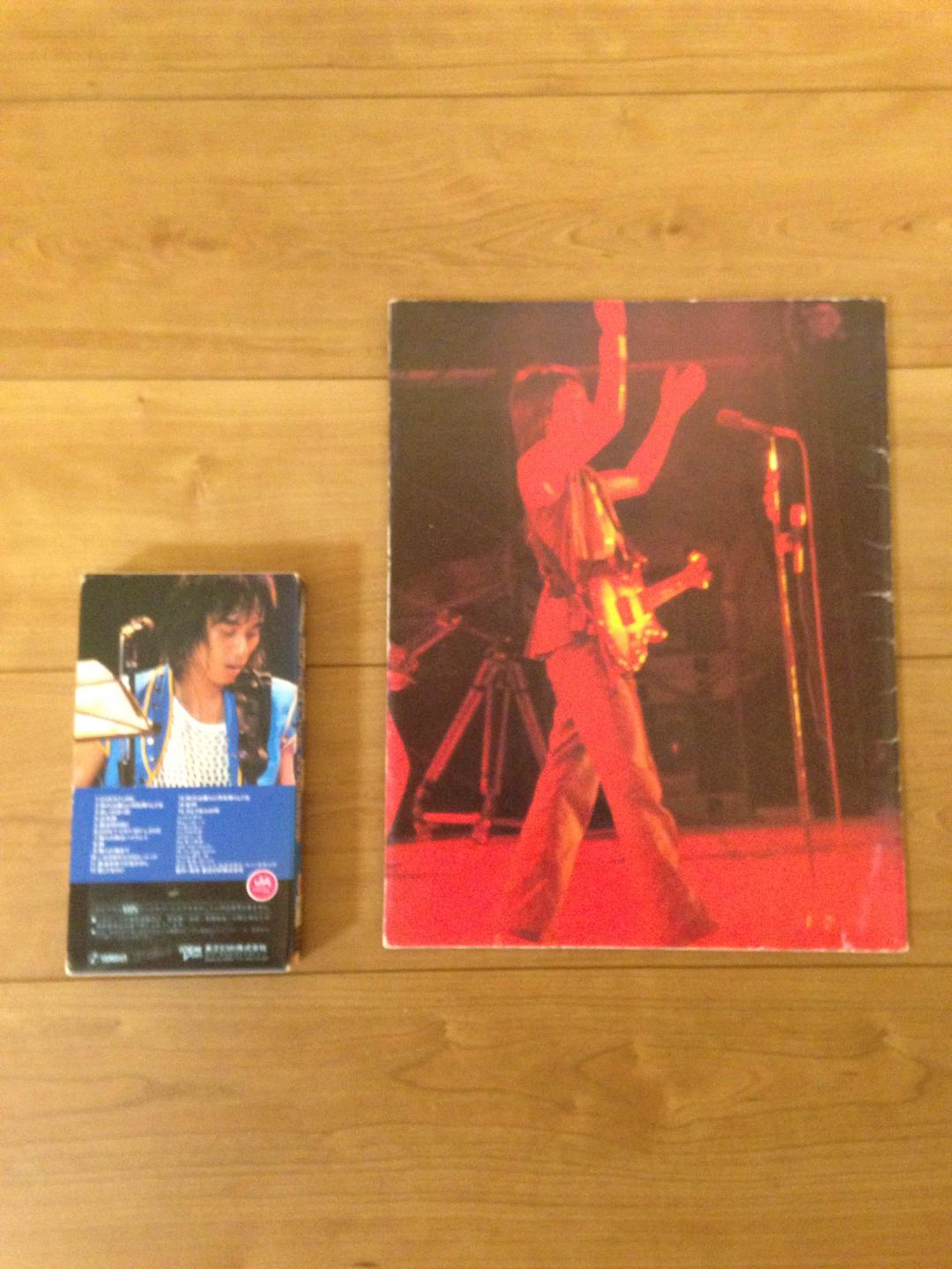 長渕剛 西武球場LIVEビデオ&パンフレット！