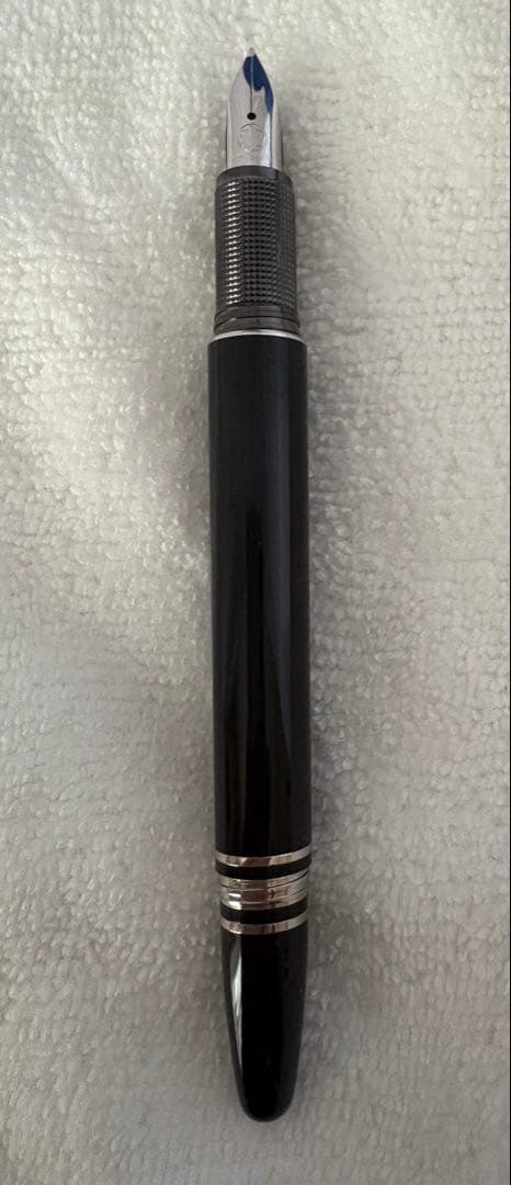 MONT BLANC 万年筆 黒 ペン先14K 585専用ケース付き