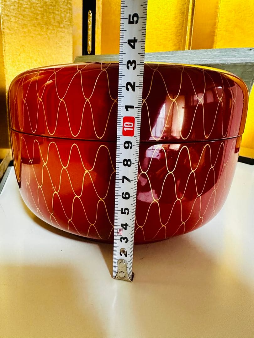 越前塗　米あみ　食籠(じきろう）　金網目