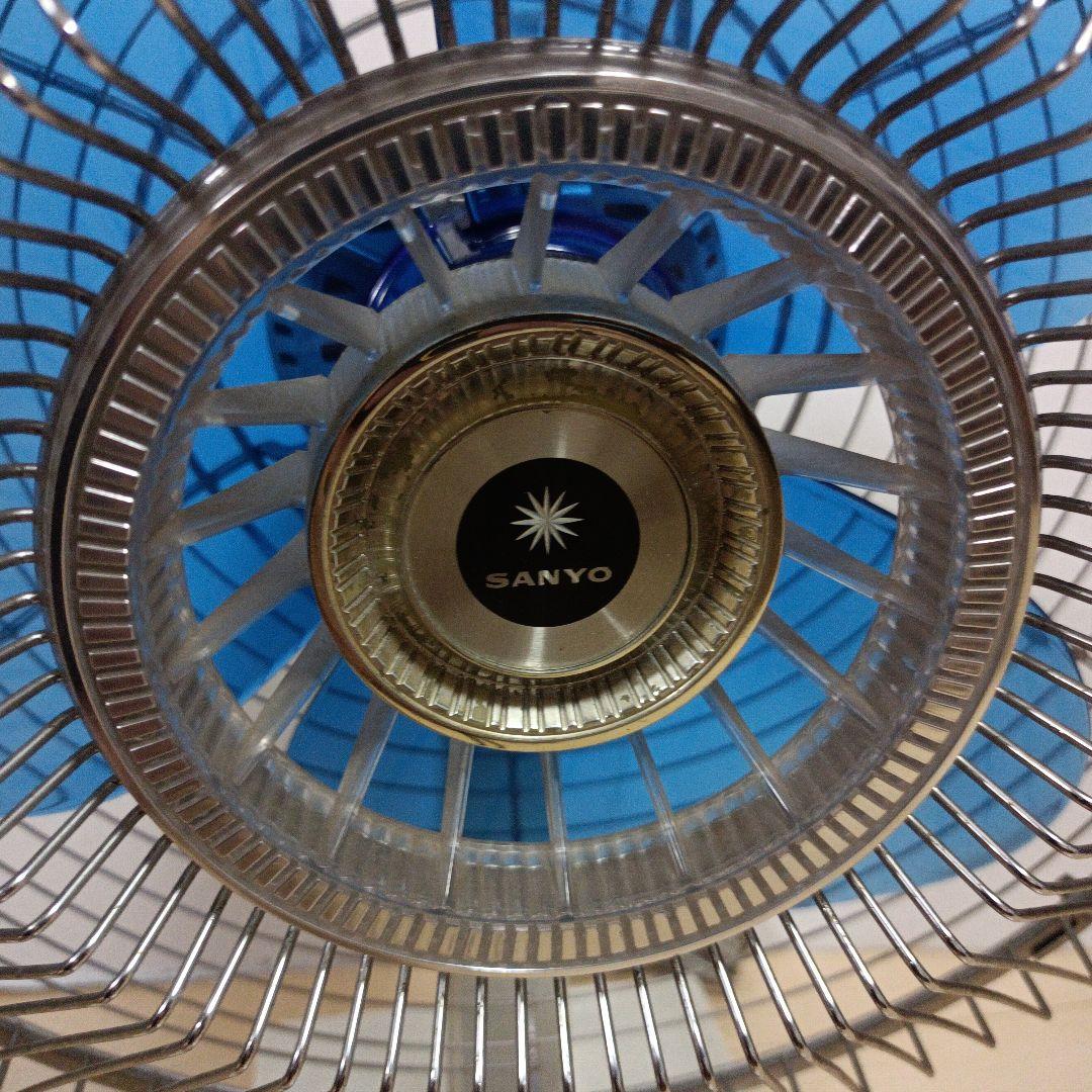 年代物昭和レトロ家電　SANYO 扇風機 　動作良好