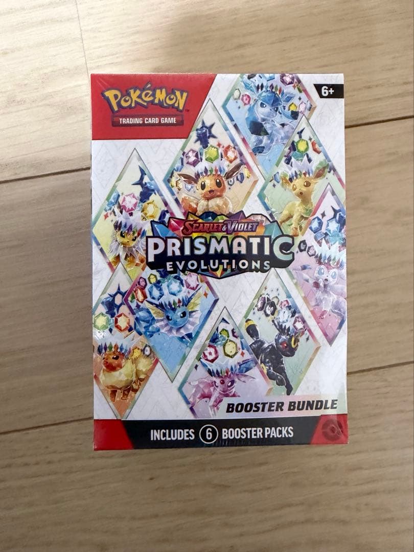 海外ポケモンカードprismatic evolutions bundle 未開封