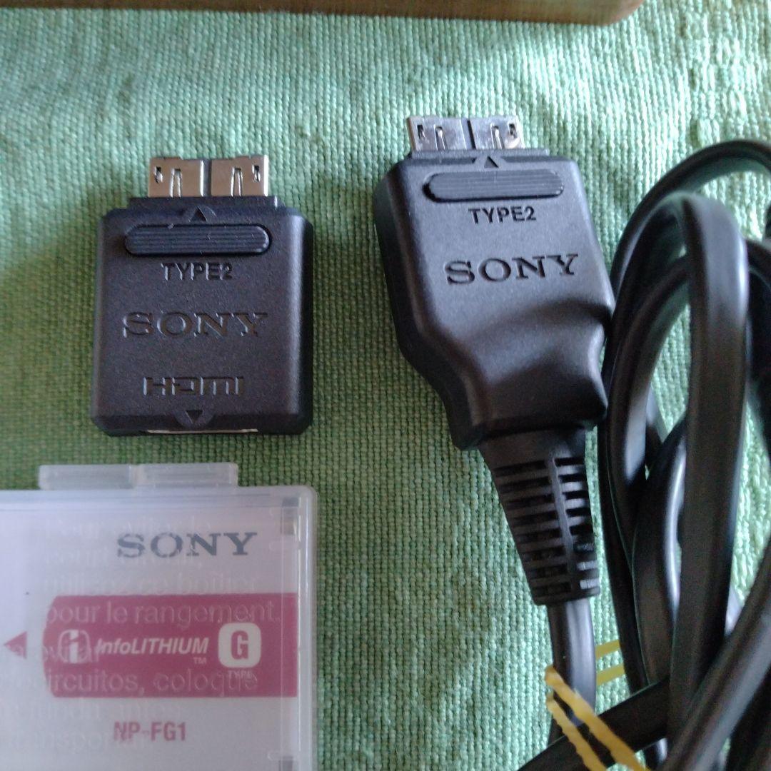 SONYサイバーショットDSC-HX5 充電器、アダプターケーブル、バッテリー2