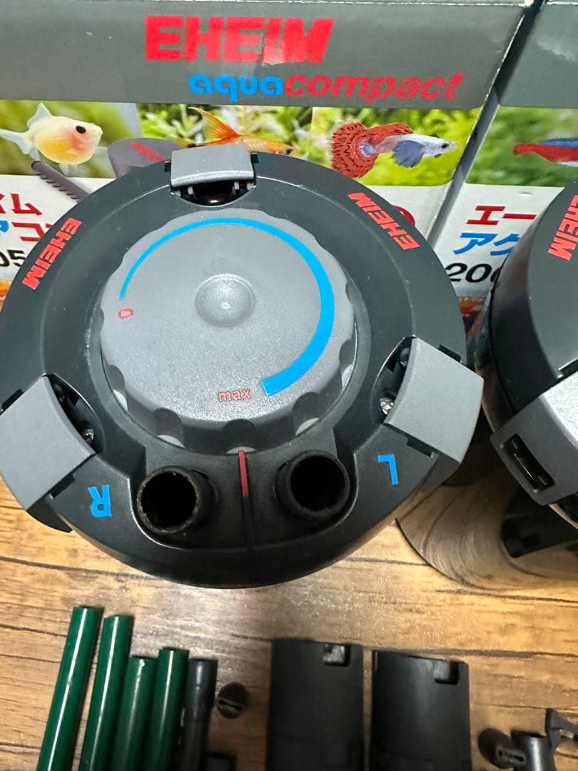 再出品 エーハイム アクアポンプ 2005 水槽用フィルター2個