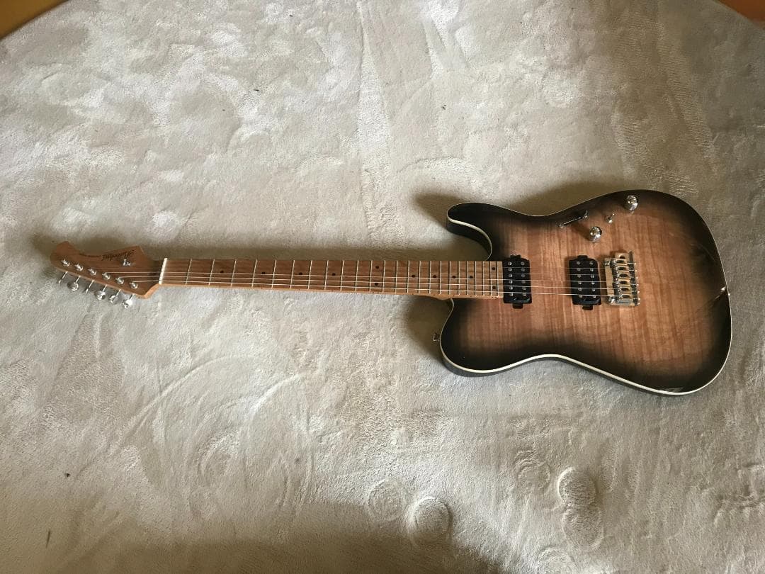 ギター Bacchus TAC24 FMH-RSM/M N-BK-Burst