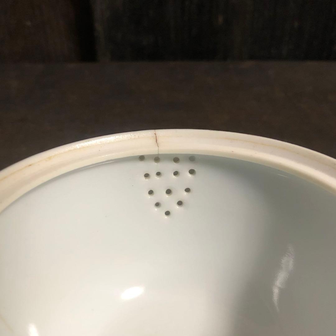 三浦竹泉　赤絵煎茶器セット