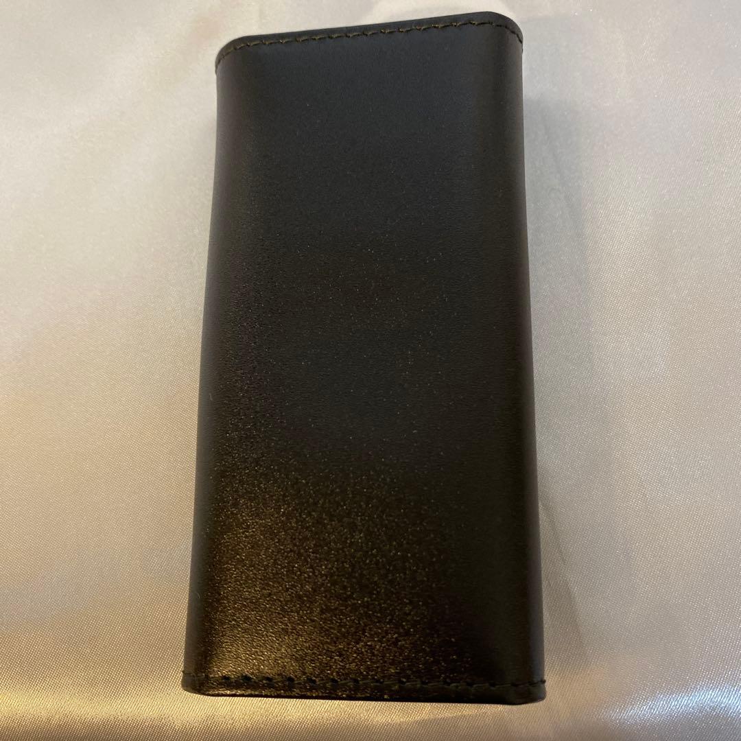 ETTINGER LONDON エッティンガー　ブラックレザーキーケース