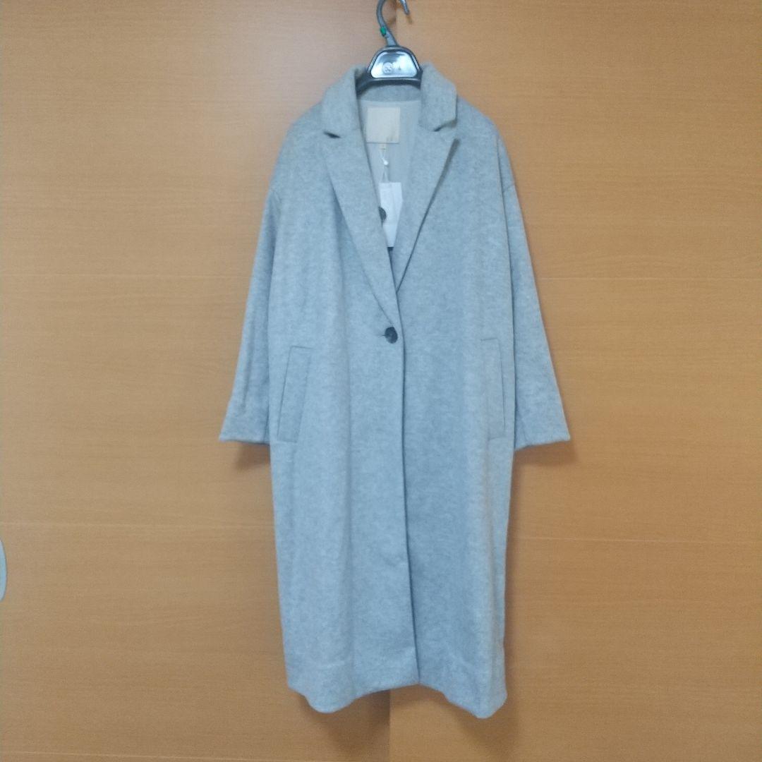 自由区 ブラッシュドビーバーチェスターコート